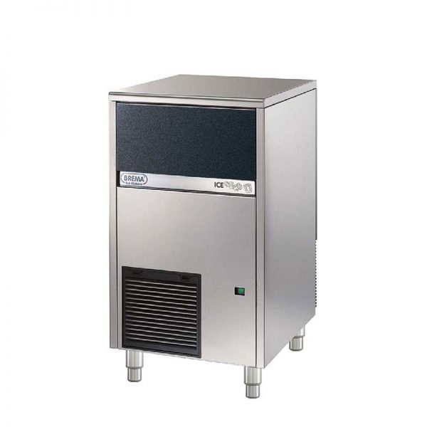 Machine à glaçons creux 46 kg/24h réserve 20 kg 127224