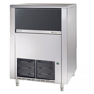 Machine à glaçons pleins 134 kg/24h réserve 65kg condenseur air pompe de vidange 128797