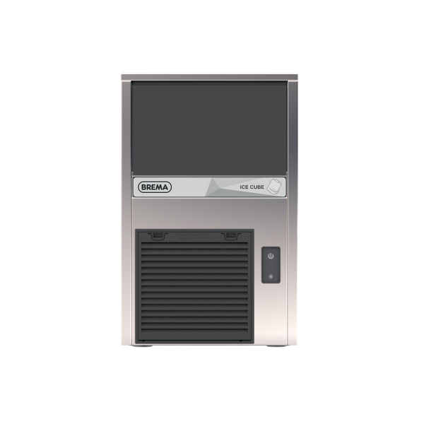 Machine à glaçons pleins 26 kg/24h réserve 6kg, condenseur air pompe de vidange 135270
