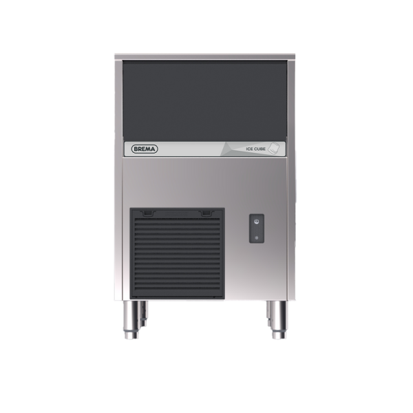 Machine à glaçons pleins 40 kg/24h réserve 16kg condenseur air pompe de vidange 135279