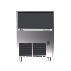 Machine à glaçons pleins 77 kg/24h réserve 40kg condenseur air pompe de vidange 135292