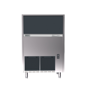 Machine à glaçons pleins 93 kg/24h réserve 55kg condenseur air pompe de vidange 135294