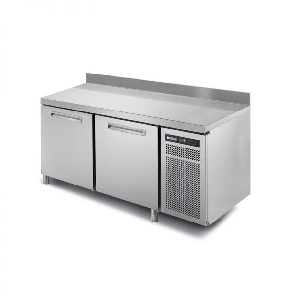 Meuble réfrigéré 600x400 négatif, 2 portes, groupe logé, gamme SPRING+ 802 BTA 129005
