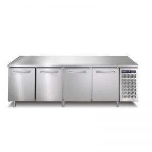 Meuble réfrigéré 600x400 négatif, 4 portes, groupe logé, gamme SPRING+ 804 BT 129010