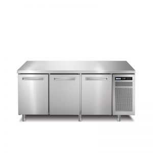 Meuble réfrigéré 600x400 positif, 3 portes, groupe logé, gamme SPRING+ SPR+803TN/1
