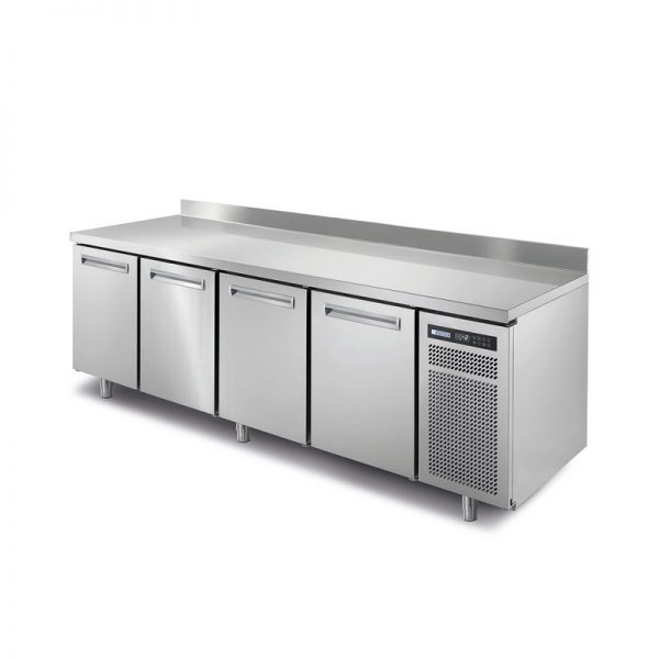 Meuble réfrigéré GN1/1 négatif, 4 portes, groupe logé, gamme SPRING+  : SPR+ 704 BT