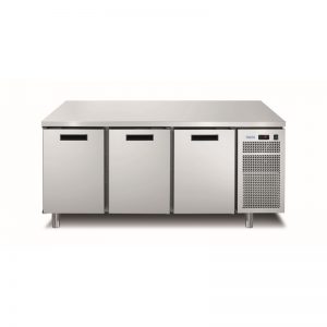 Meuble réfrigéré GN1/1 négatif, 3 portes, groupe logé, gamme LINEAR LIN+703BTA/1 132708