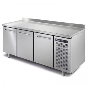 Meuble réfrigéré GN1/1 négatif, 3 portes, groupe logé, gamme SPRING+ 703 BTA 128990