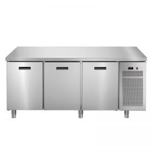 Meuble réfrigéré GN1/1 positif, 3 portes, groupe logé, gamme LINEAR LIN+703TNA/1