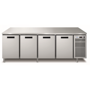 Meuble réfrigéré GN1/1 positif, 4 portes, groupe logé, gamme LINEAR LIN+ 704TNA/1