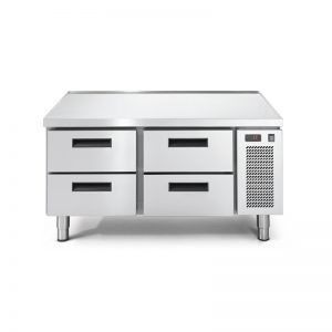 Soubassement réfrigéré GN1/1 positif, 4 tiroirs, gamme LINEAR SNACK+ LINSN+ 702 TNV2