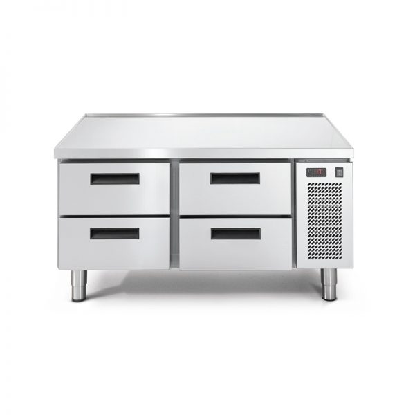 Soubassement réfrigéré GN1/1 positif, 4 tiroirs, gamme LINEAR SNACK+ LINSN+ 702 TNV2