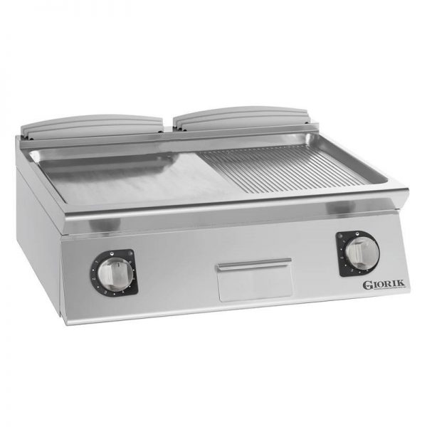 Grill Electrique 1 Lisse + 1 Rainurée 700 129509