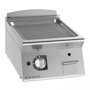 Grill Gaz à Poser 700 1 Surface Rainurée 129485