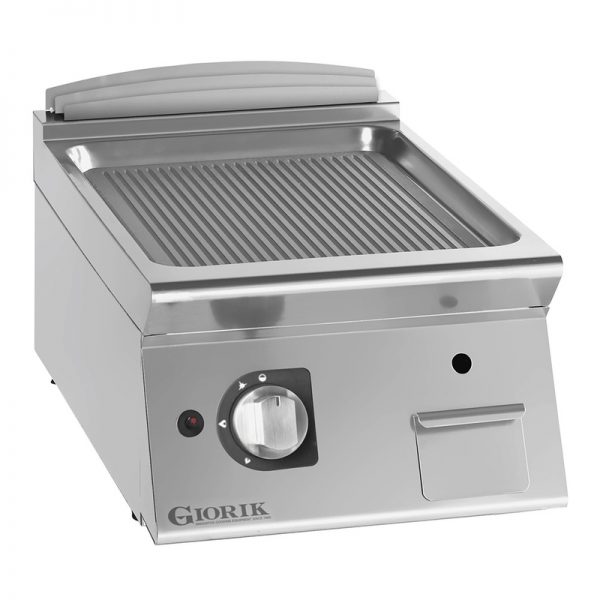 Grill Gaz à Poser 700 1 Surface Rainurée 129485
