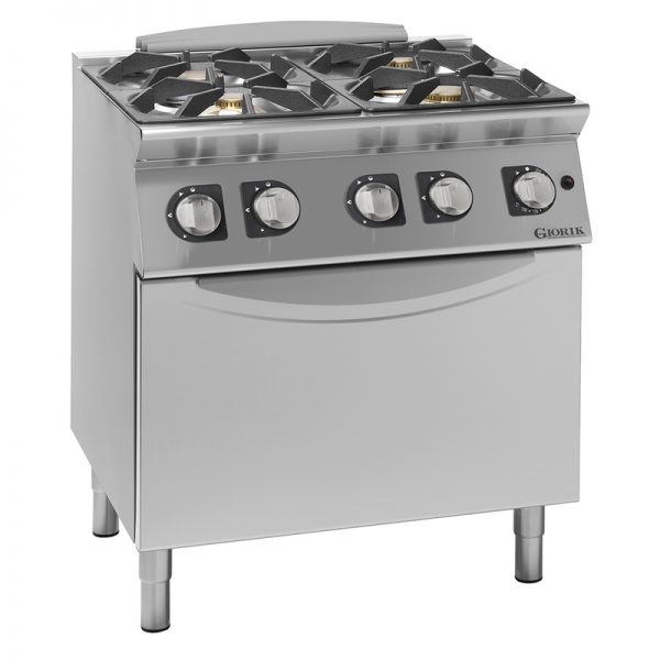 Gazinière 4 feux + Four Gaz 90 cm 129532