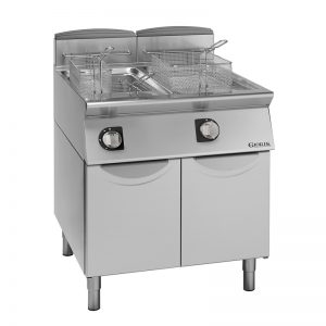 Friteuse à Gaz 2 Cuves 17 Litres 70 cm 129626