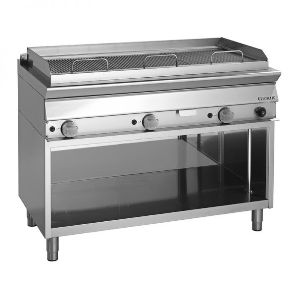 Grill Vapeur Gaz 3 Grilles 90 cm 129607